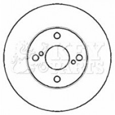 KBD4379 KEY PARTS Гальмівний диск