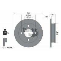 BDS2085 BENDIX Braking Гальмівний диск