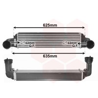 06004280 VAN WEZEL Интеркулер