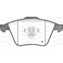 BPA0964.32 OPEN PARTS Комплект гальмівних колодок дисковий гальм