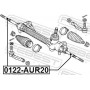 0122-AUR20 FEBEST Осьовий шарнір рульова тяга
