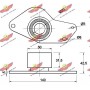 03.101 AUTOKIT Паразитный / Ведущий ролик, Зубчастий ремінь