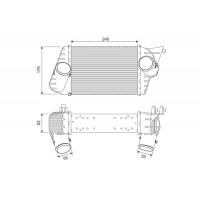 817879 VALEO Интеркулер