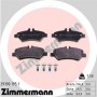 29190.195.1 ZIMMERMANN Комплект гальмівних колодок дисковий гальм