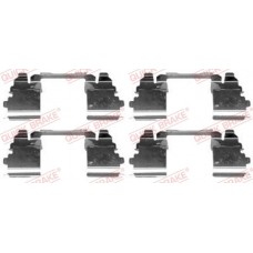 109-1768 QUICK BRAKE Комплектуючі колодки дискового гальма
