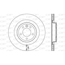 BDR2781.20 OPEN PARTS Гальмівний диск