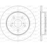 BDR2823.10 OPEN PARTS Гальмівний диск