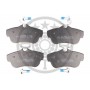 BP-12300 OPTIMAL КомплеК т гальмівних колодок, дискове гальмо