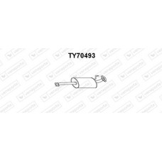 TY70493 VENEPORTE Предглушник вихлопних газів