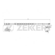 BS-8100 ZEKKERT Сигналізатор зносу гальмівних колодок