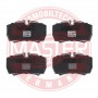 13046049962N-SET-MS MASTER-SPORT GERMANY Комплект гальмівних колодок дисковий гальм