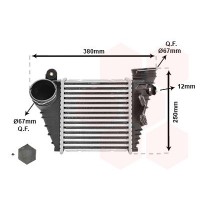 03004200 VAN WEZEL Интеркулер