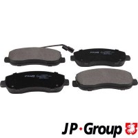 1263607510 JP GROUP Комплект гальмівних колодок дисковий гальм
