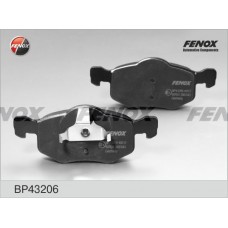 BP43206 FENOX КомплеК т гальмівних колодок, дискове гальмо