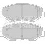 KBP1860 KEY PARTS Комплект гальмівних колодок дисковий гальм