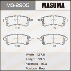 MS-2905 MASUMA Комплект гальмівних колодок