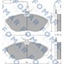 FO 629481 FOMAR Friction Комплект гальмівних колодок дисковий гальм