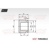 72942012 MAXTECH Поршень корпус скоби гальма