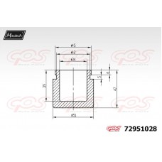 72951028 MAXTECH Поршень корпус скоби гальма