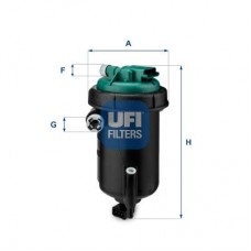 55.148.00 UFI Паливний фільтр