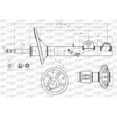 SAB8214.31 OPEN PARTS Амортизатор