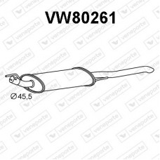 VW80261 VENEPORTE Глушник вихлопних газів кінцевий