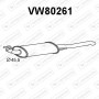 VW80261 VENEPORTE Глушник вихлопних газів кінцевий