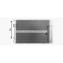 KA5341D AVA QUALITY COOLING Конденсатор кондиціонера
