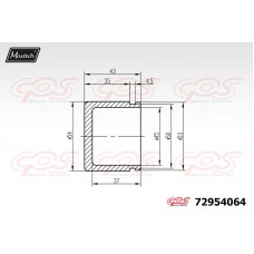 72954064 MAXTECH Поршень корпус скоби гальма