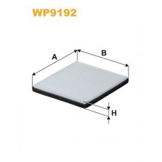 WP9192 WIX FILTERS Фільтр повітря у внутрішньому просторі