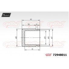 72948011 MAXTECH Поршень корпус скоби гальма