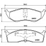 MDB1783 MINTEX КомплеК т гальмівних колодок, дискове гальмо