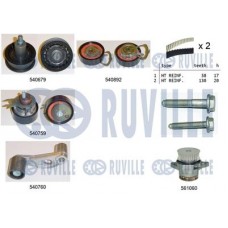 5501362 RUVILLE Водяний насос комплект зубчастого ременя