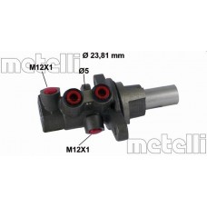 05-0796 METELLI Головний гальмівний циліндр