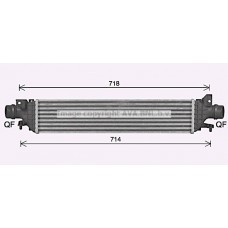 CT4074 AVA QUALITY COOLING Интеркулер