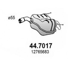 44.7017 ASSO Глушник вихлопних газів кінцевий