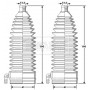 BSG3424 BORG & BECK Комплект пильника рульове управління