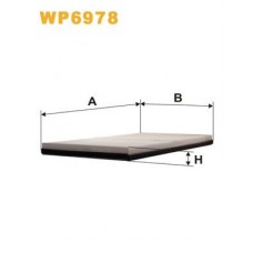 WP6978 WIX FILTERS Фільтр повітря у внутрішньому просторі