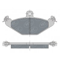 SP 298 PR SCT - MANNOL Комплект гальмівних колодок дисковий гальм