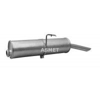 08.025 ASMET Глушник вихлопних газів кінцевий