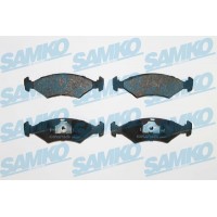 5SP233 SAMKO Комплект гальмівних колодок дисковий гальм