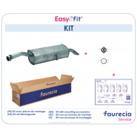 FS43103 Faurecia Глушник вихлопних газів кінцевий