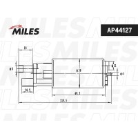 AP44127 MILES Паливний насос