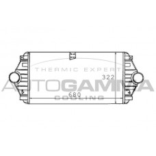 101491 AUTOGAMMA Интеркулер