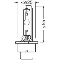66440XNN OSRAM Лампа розжарювання фара дальнього світла