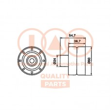 127-13031 IAP QUALITY PARTS Натяжний ролик ремінь ГРМ