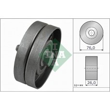WG1252883 WILMINK GROUP Паразитный / ведущий ролик, Поліклиновий ремінь