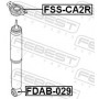 FSS-CA2R FEBEST Опора стійки амортизатора