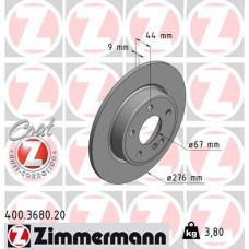 400.3680.20 ZIMMERMANN Гальмівний диск