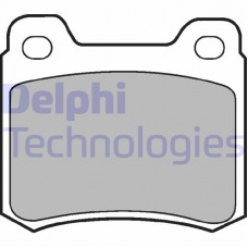 LP440 DELPHI Комплект гальмівних колодок дисковий гальм